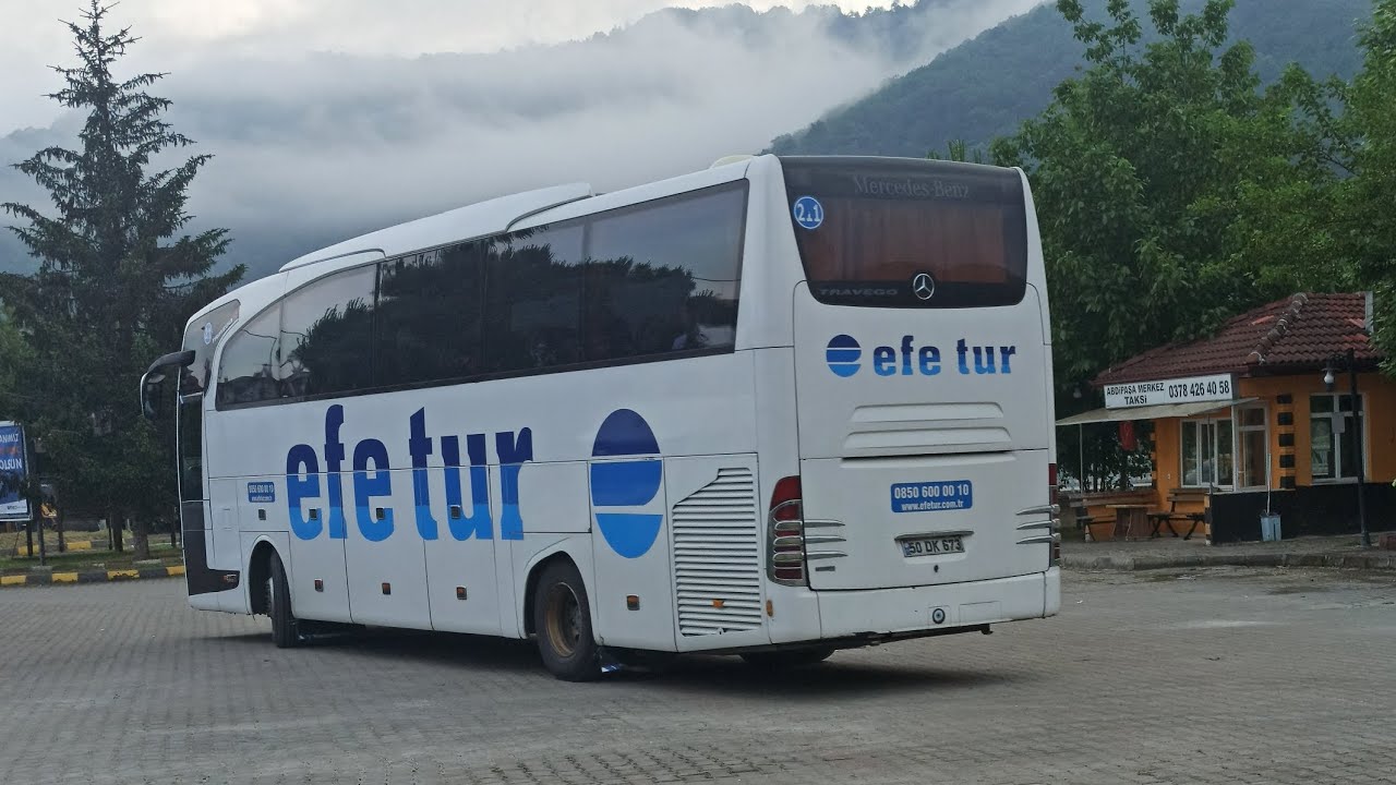 MERCEDES BENZ TRAVEGO DESTAN GİBİ RETARDER VE MOTOR SESİ ....EFE TUR İLE