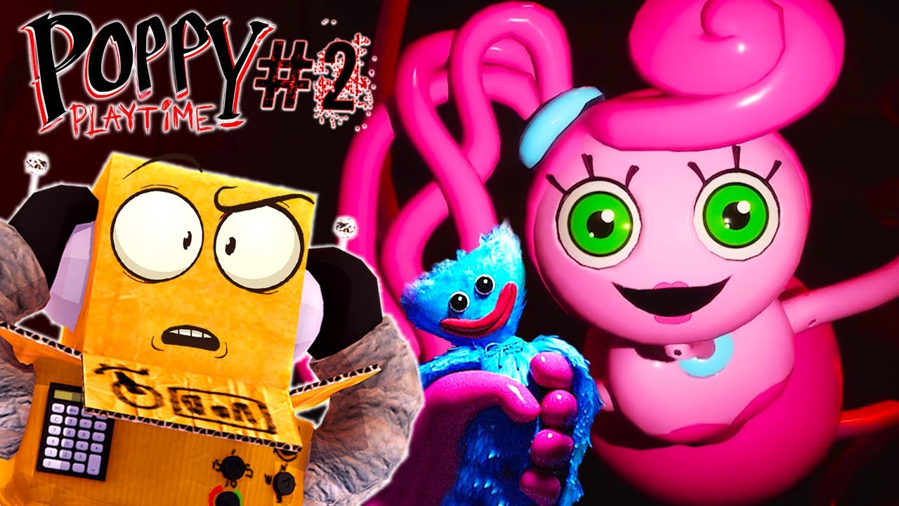 ХАГГИ ВАГГИ 2 ГЛАВА! ПОППИ ПЛЕЙТАЙМ 2 HUGGY WUGGY Poppy Playtime Chapter 2
