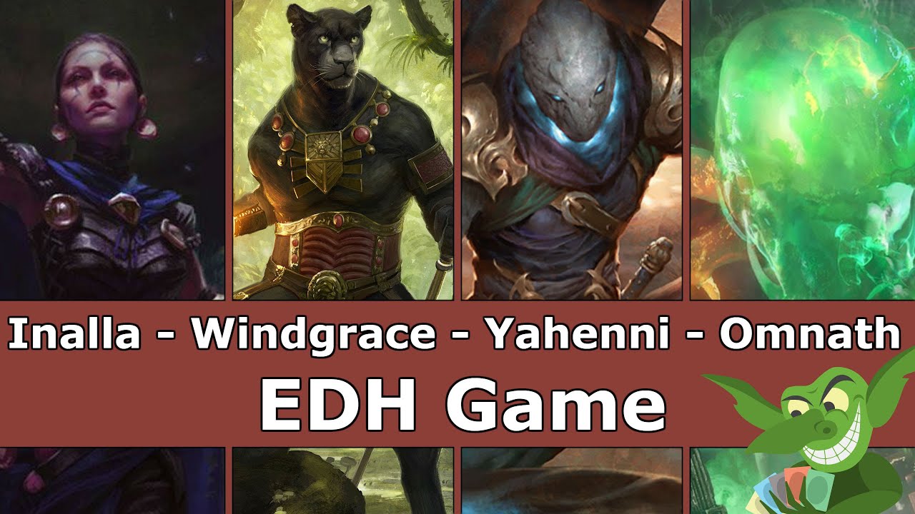 Inalla vs Windgrace vs Yahenni vs Omnath EDH / CMDR game play