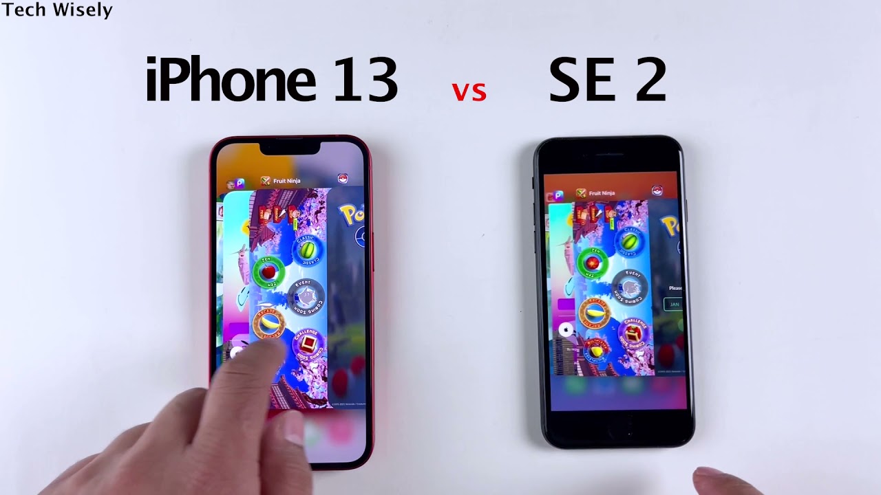 iPhone 13 vs iPhone SE 2 | SPEED TEST