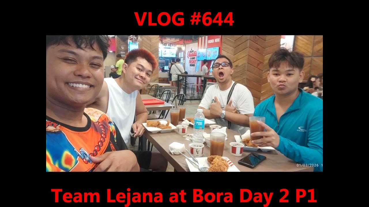 CY2025 - CY2026 Pinas Vacation Day 23 Happenings Boracay Day 2 Part 1 / Vid644/ 2026 / Epalastic Con