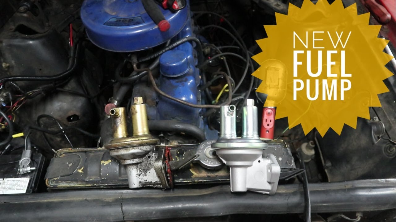 Replacing a 1966 Mustang Fuel Pump