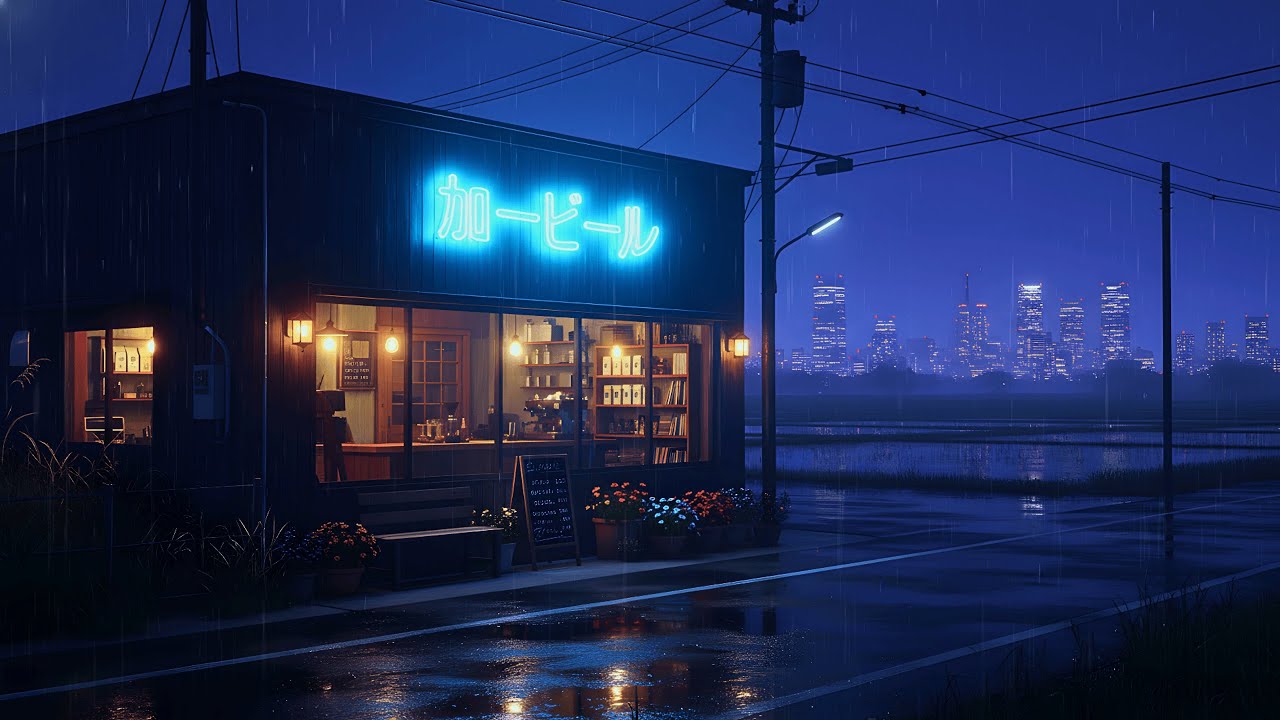 Tokyo Rain Lofi Mix 🌧️ Cozy Night Vibes for Study & Sleep