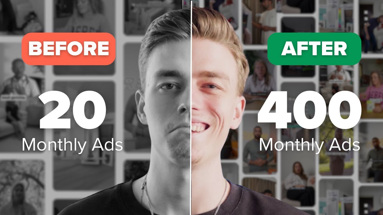 How to Create 400+ Ads Per Month In House