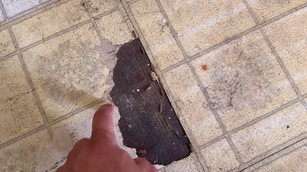 How to pull up vinyl flooring or is it asbestos?