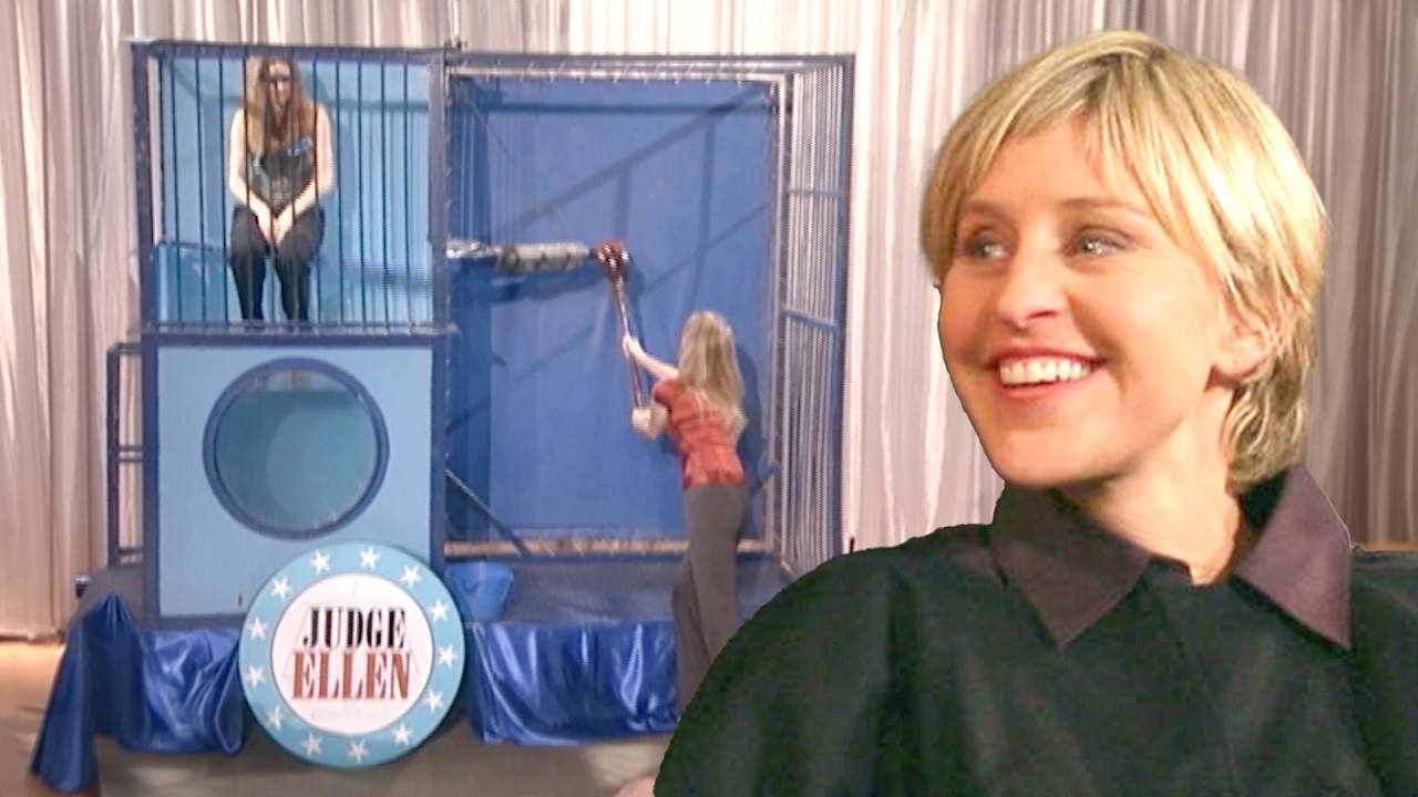 Ellen Sends a Guilty Audience Member to the Dunk Tank