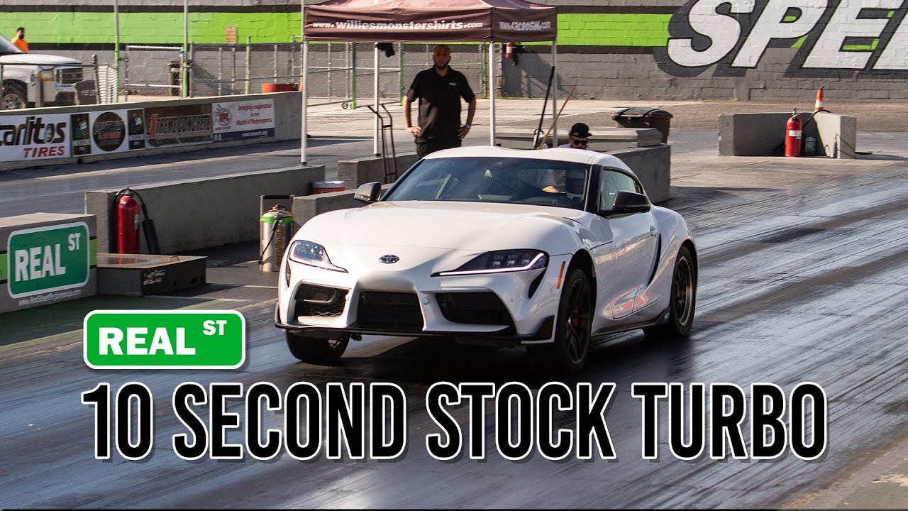10 Second Stock Turbo 2020 MKV Supra - Real Street Performance