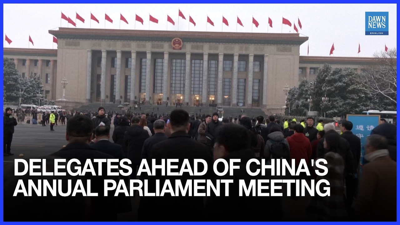 Delegates Look For More Support Ahead Of China's Annual Parliament Meeting | Dawn News English