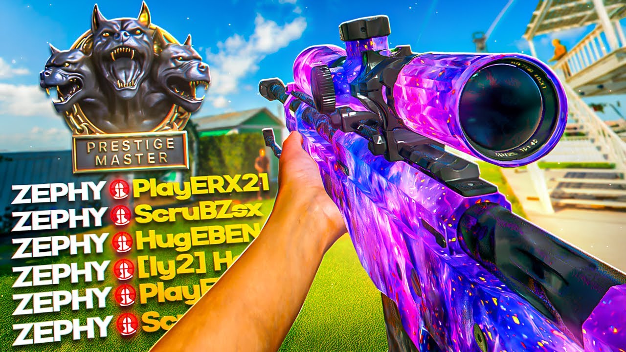 What LEVEL 1,000 of SNIPING ONLY looks like in Black Ops 6.. (MAX RANK SNIPER)