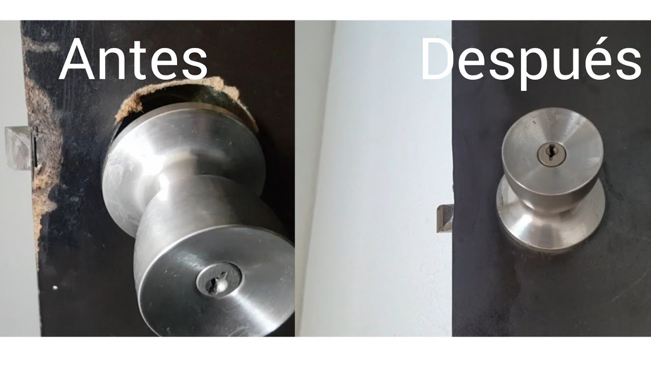 Cómo reparar una puerta de madera rota