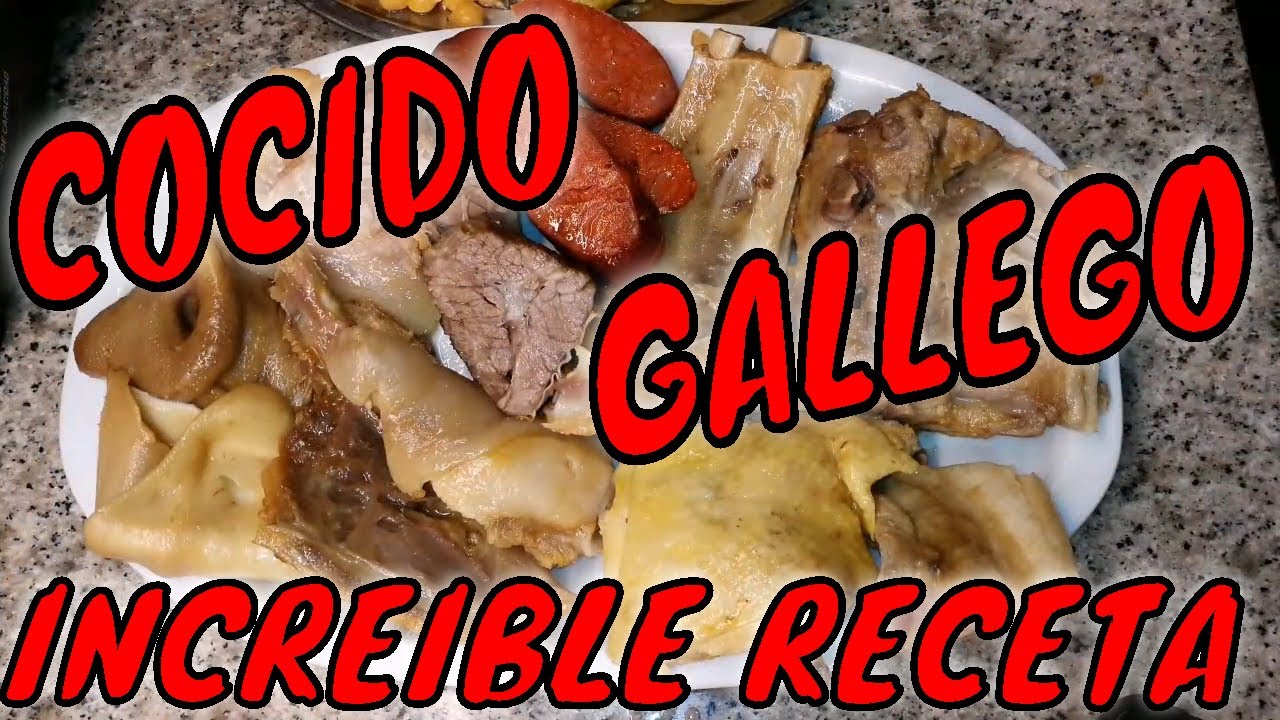 💢💢💢COCIDO💢💢💢INGREDIENTES💢💢💢RECETA FÁCIL💢💢💢COMO HACER UN BUEN COCIDO GALLEGO💢💢💢CALDO GALLEGO💢💢💢
