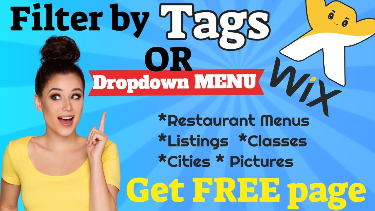 Filter by Tags or Dropdown in Wix