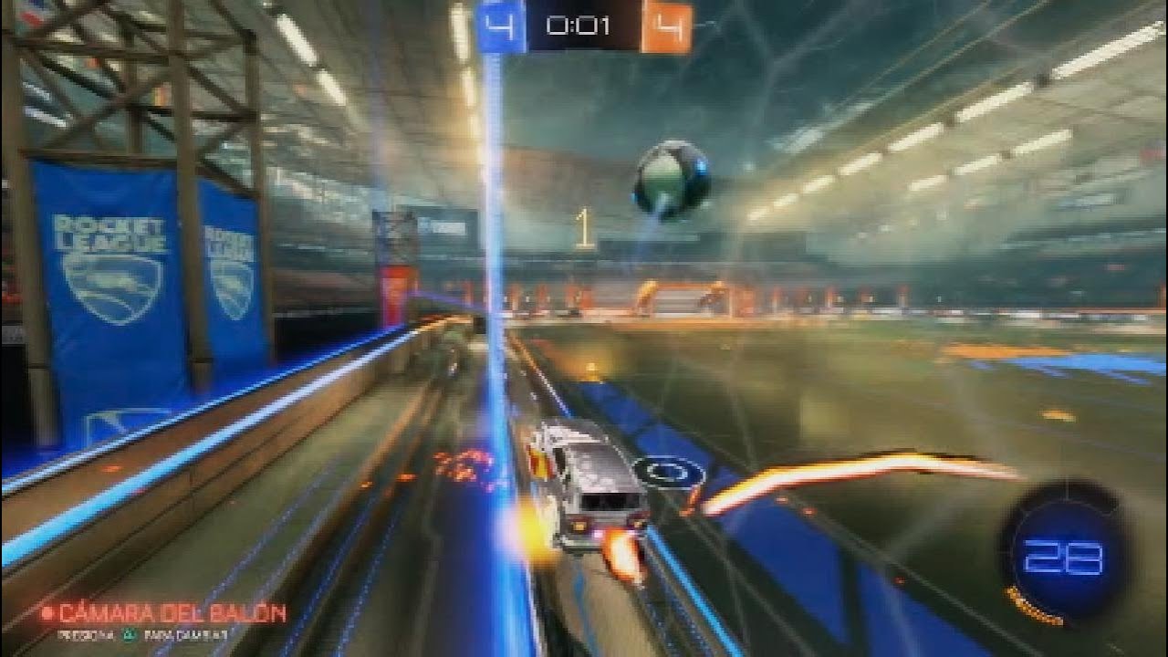 1 vs 1   Rocket League  Casi marco el gol de mi vida