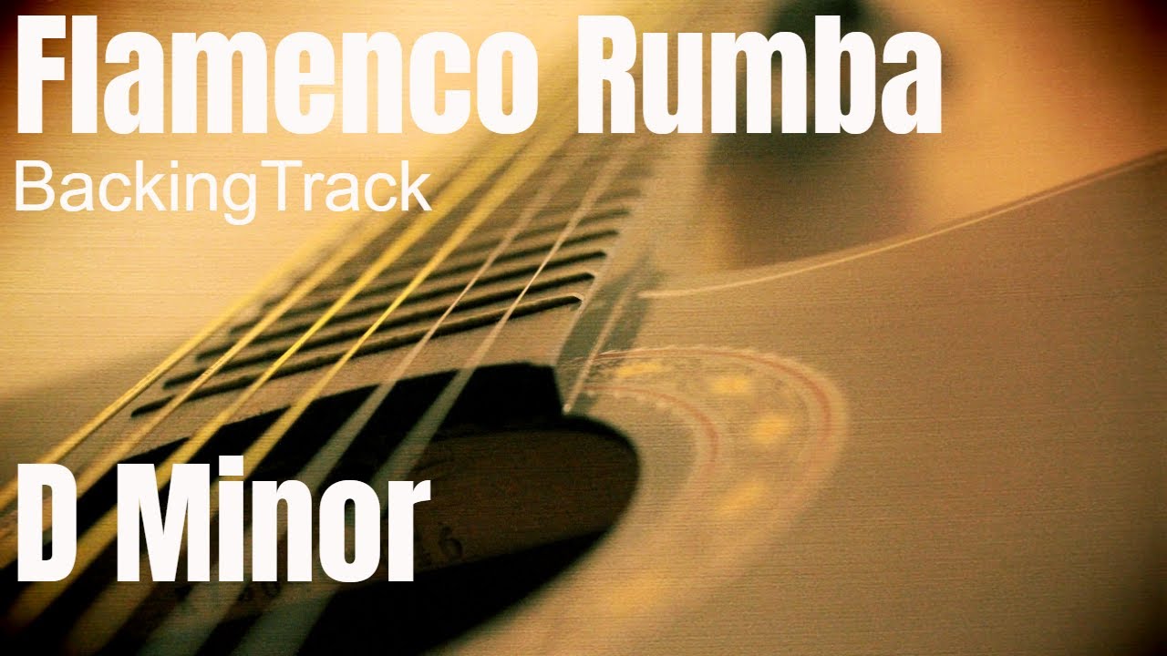 Inside Passion - Cool Spanish Flamenco Rumba Guitar Backing Track Jam In D Minor