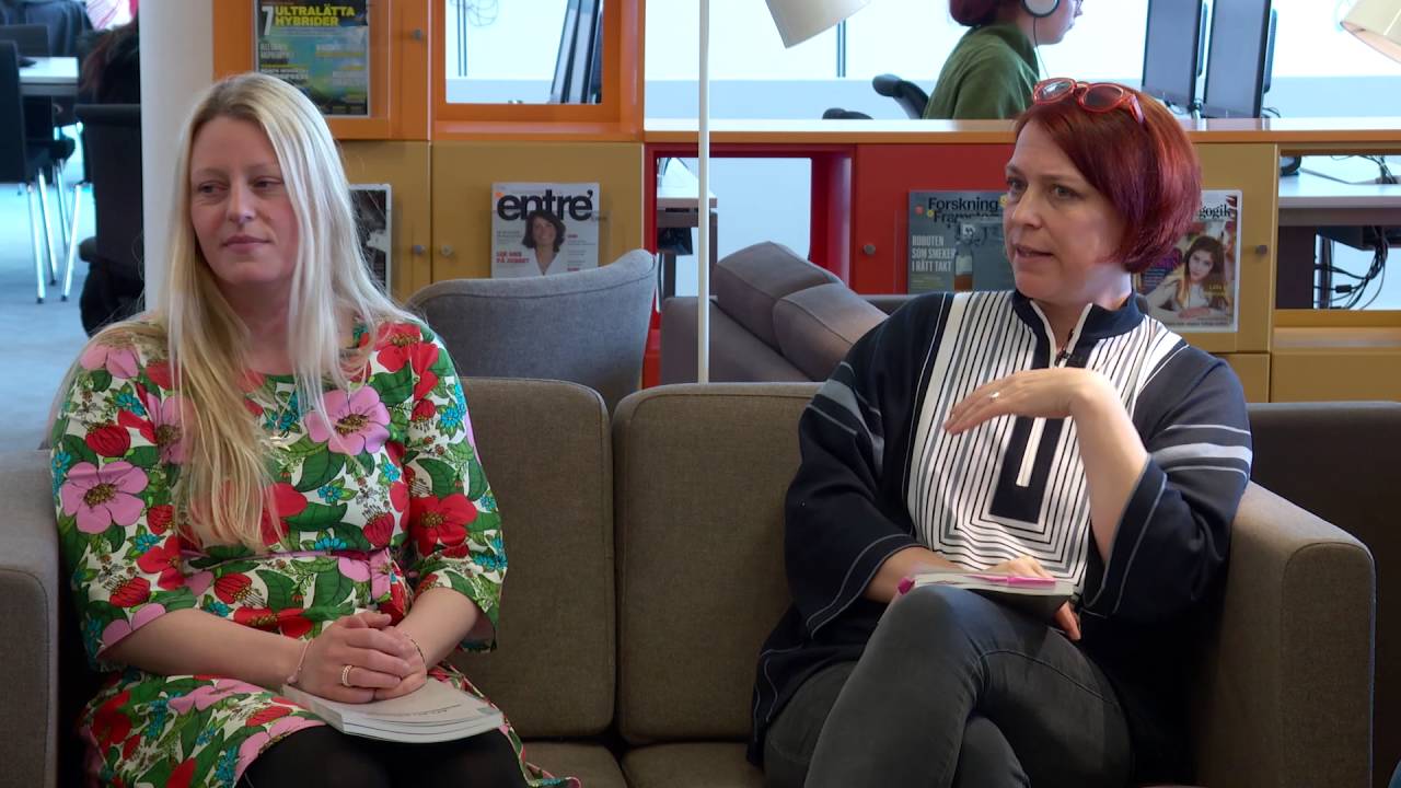 LoungeTalks på Högskolan i Borås om att bli och vara bibliotekarie – ett samtal om en profession