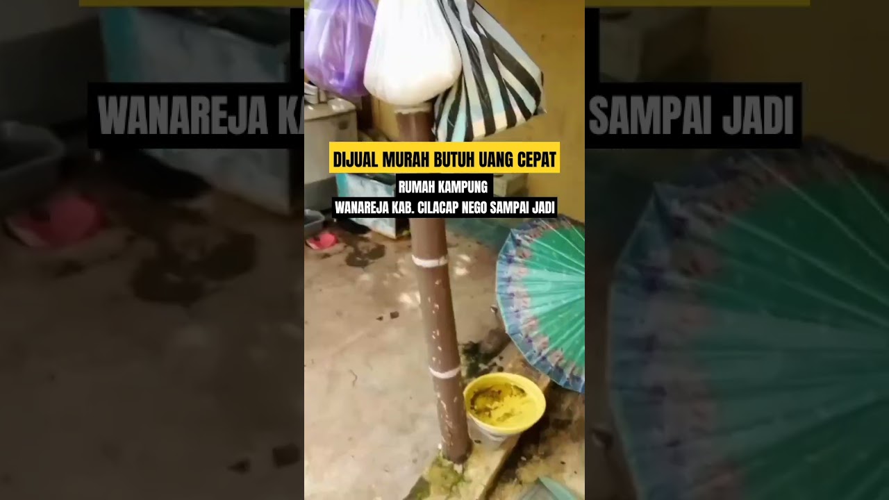 Dijual Murah Rumah Kampung Di Wanareja Cilacap #rumahkampung #wanareja #cilacap