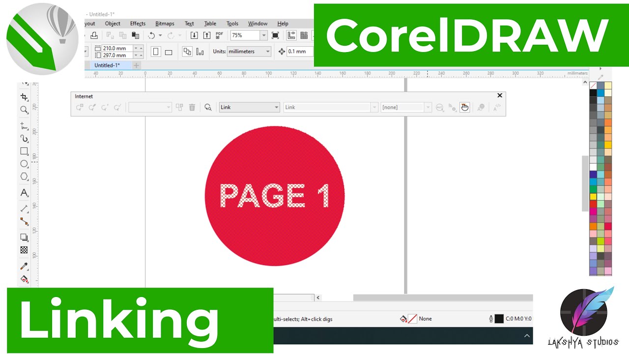 Creating Links in CorelDRAW