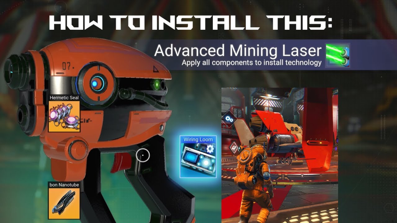 No Man's Sky - Walkthrough Part 4 - How to Install the Advanced Mining Laser