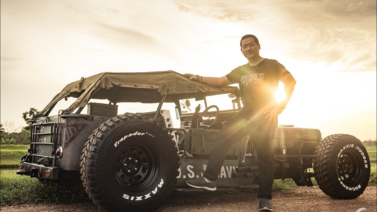 Heng’s Garage my Jeep Hotrod countryside drive