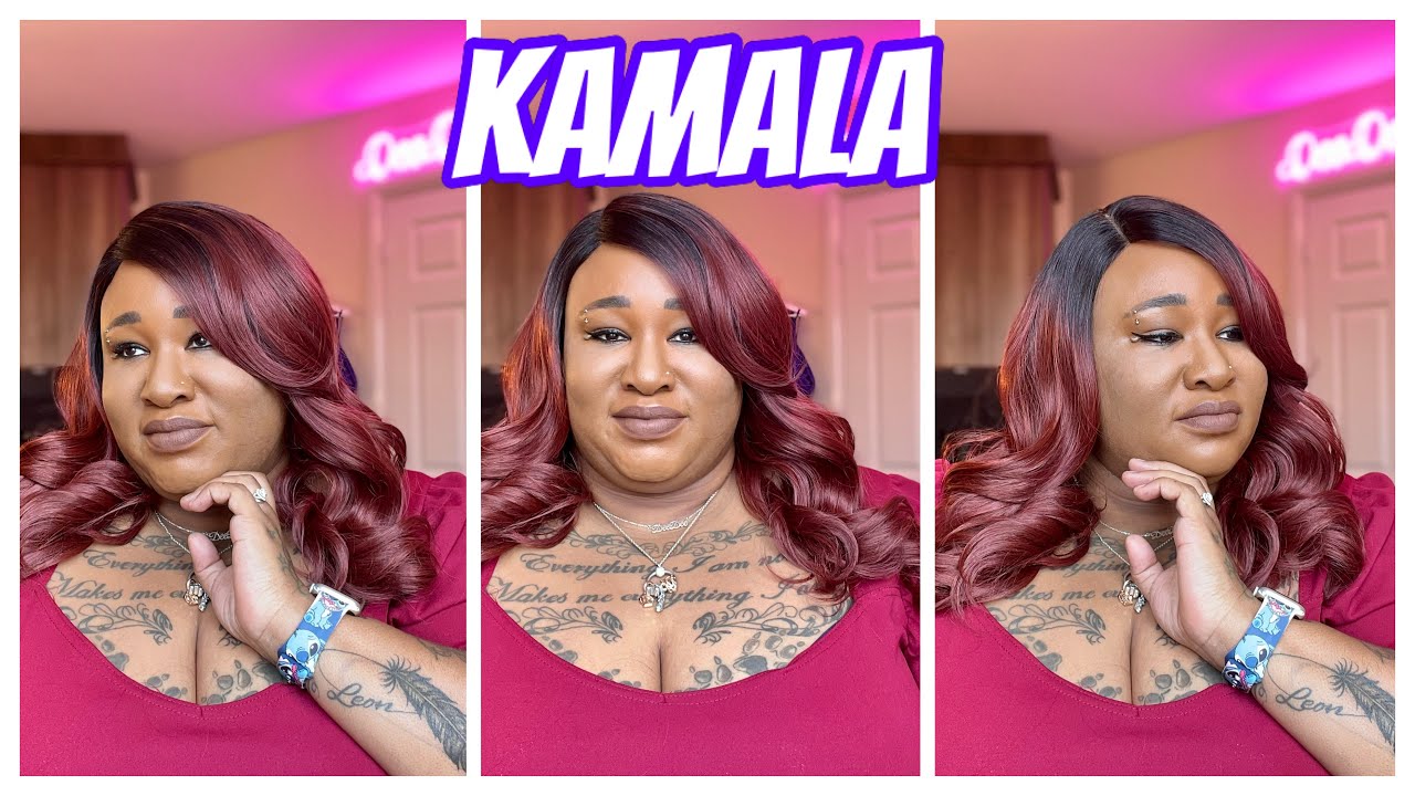 ANOTHER WELL DONE LEVEL UP 😍 | Freetress Kamala #levelup #freetressequal #hdlacefront #kamala #wigs