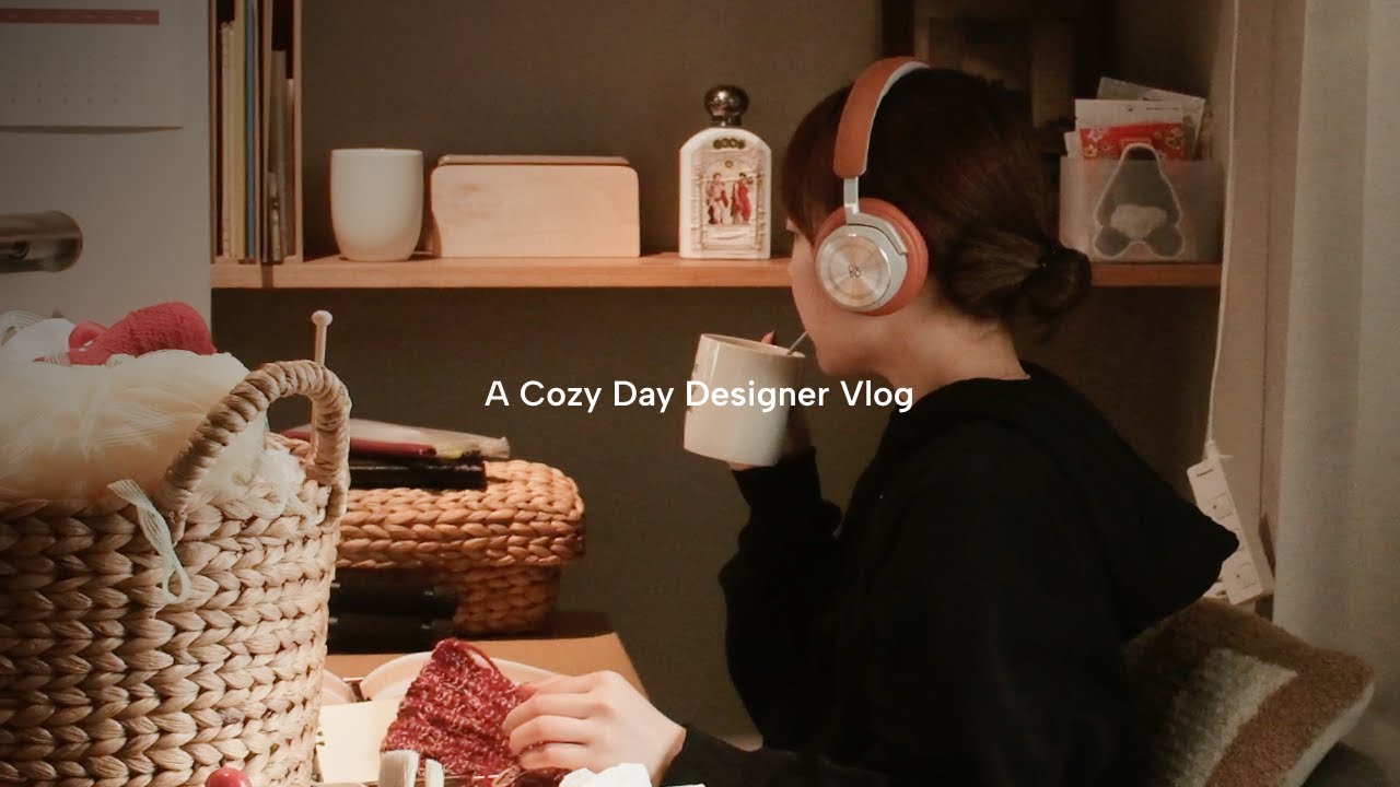 A Slow Winter Day, Calendar Design & Cozy Moments | Designer's Life in Japan
