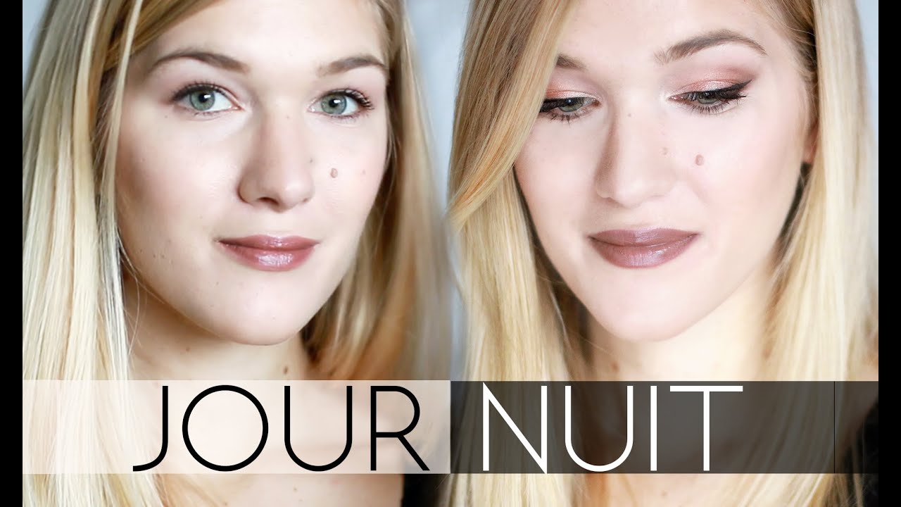 Maquillage JOUR/NUIT en un clin d'oeil !