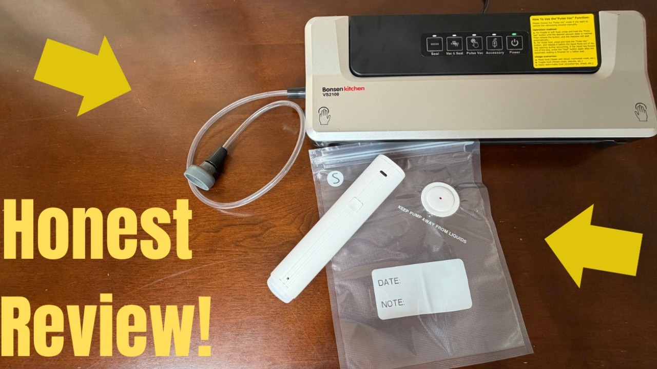 Handheld Vacuum Sealer Head-to-Head Review: Suction Test