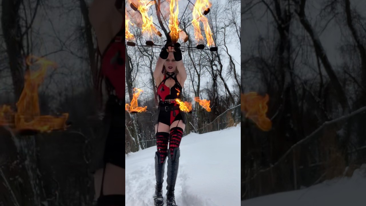 More frost burnzzzzz 🔥💋❤️‍🔥 #firefans #flowarts #winterfashion #suicidesquad
