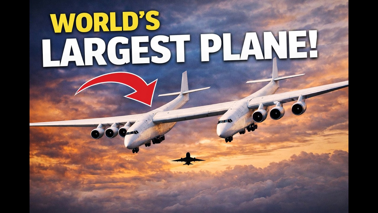 Самый большой самолет в истории: Stratolaunch Roc