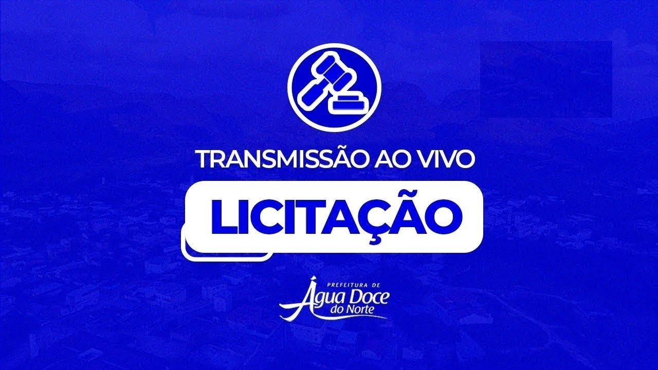 Concorrência Pública 001/2026 | Pavimentação – Gov. Lacerda de Aguiar – 05/03/2026 09h