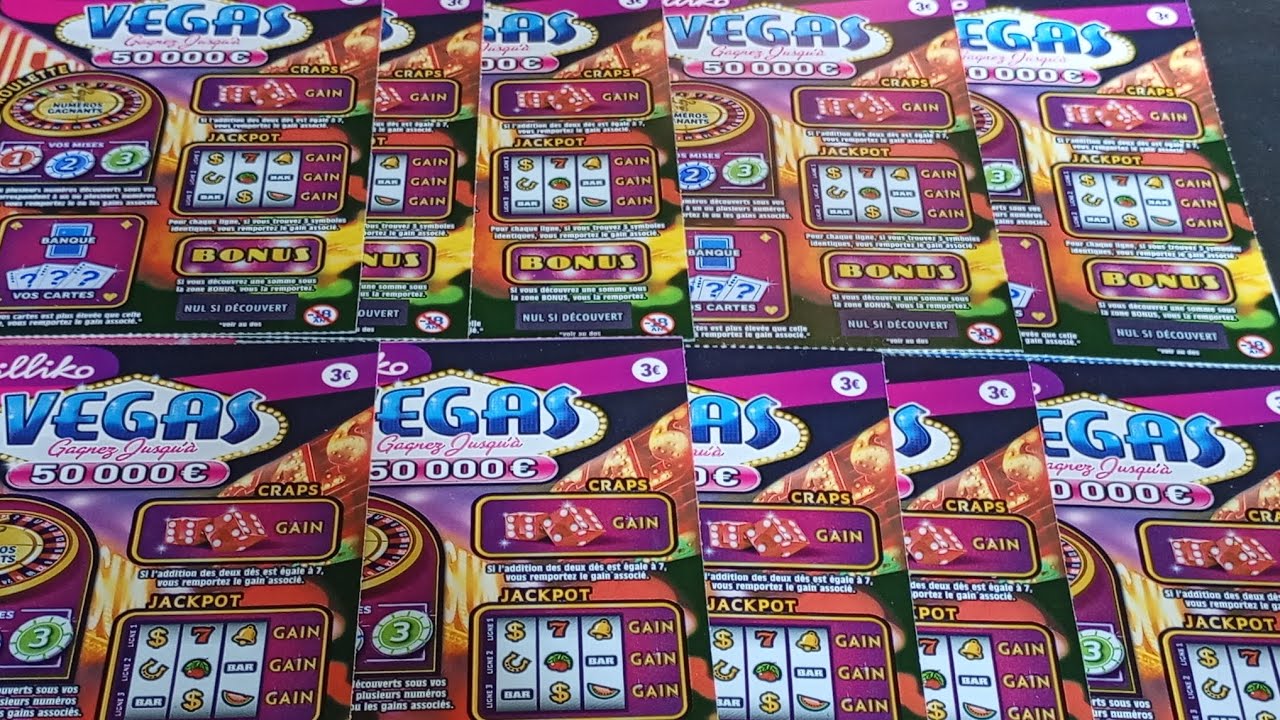 Au tour des vegas | Ticket illiko FDJ ~562~ 
