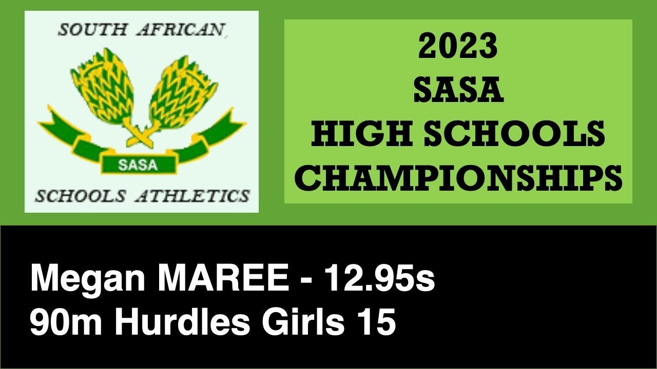 Megan Maree - 90m Hurdles Girls 15 - SA Schools Championships