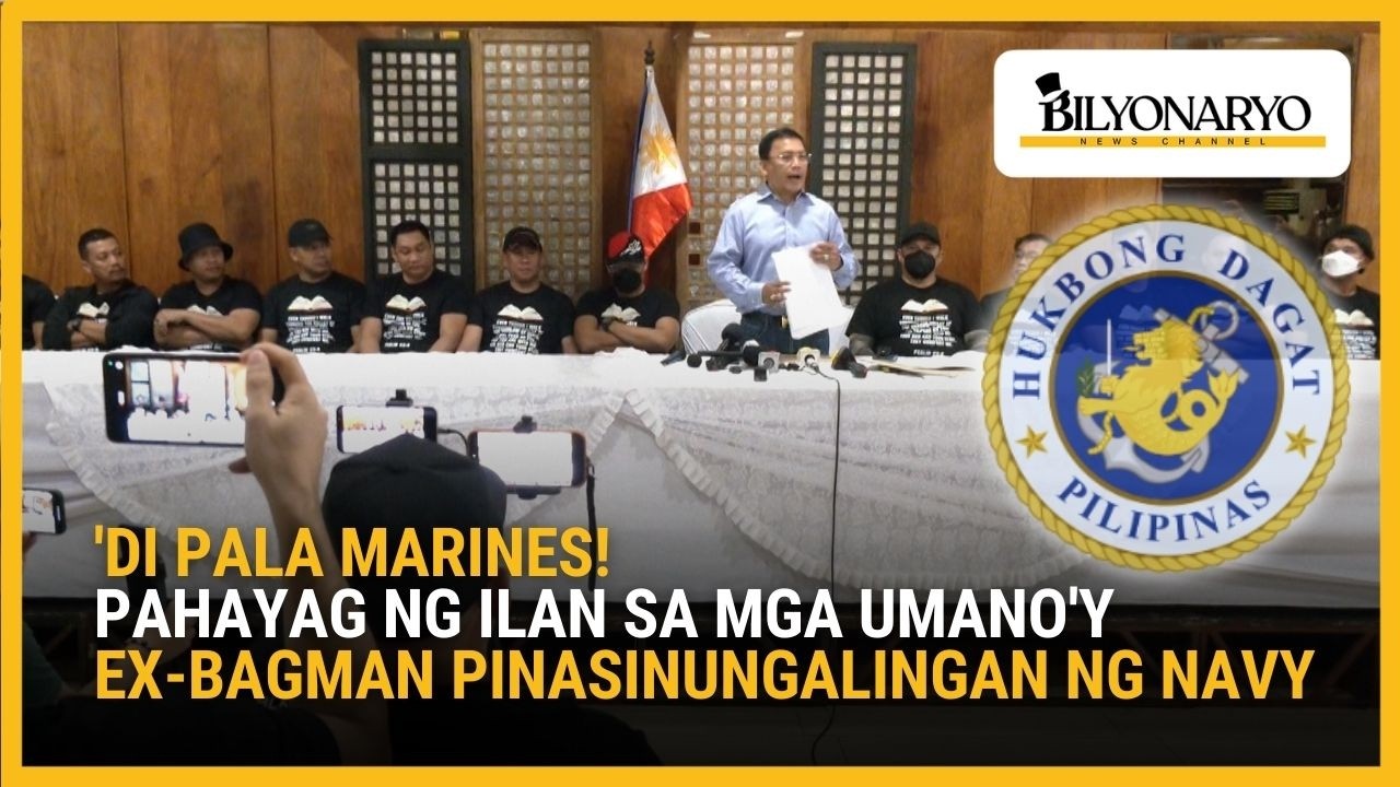 Philippine Navy: 4 sa 18 nagpakilalang bagmen, hindi kailanman naging miyembro ng Marines | Agenda