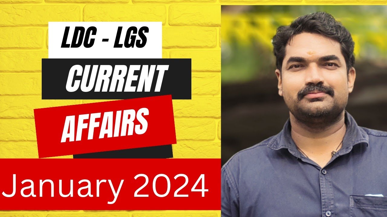 ആനുകാലികം - ജനുവരി 2024 || Current Affairs January 2024|| Bhasis Academy