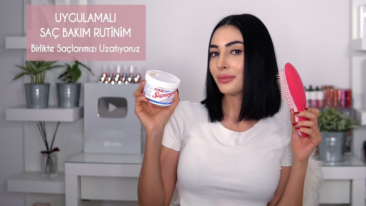 Birlikte Saçlarımızı Uzatıyoruz💛 | Duş Sonrası Uygulamalı Saç Bakım Rutinim