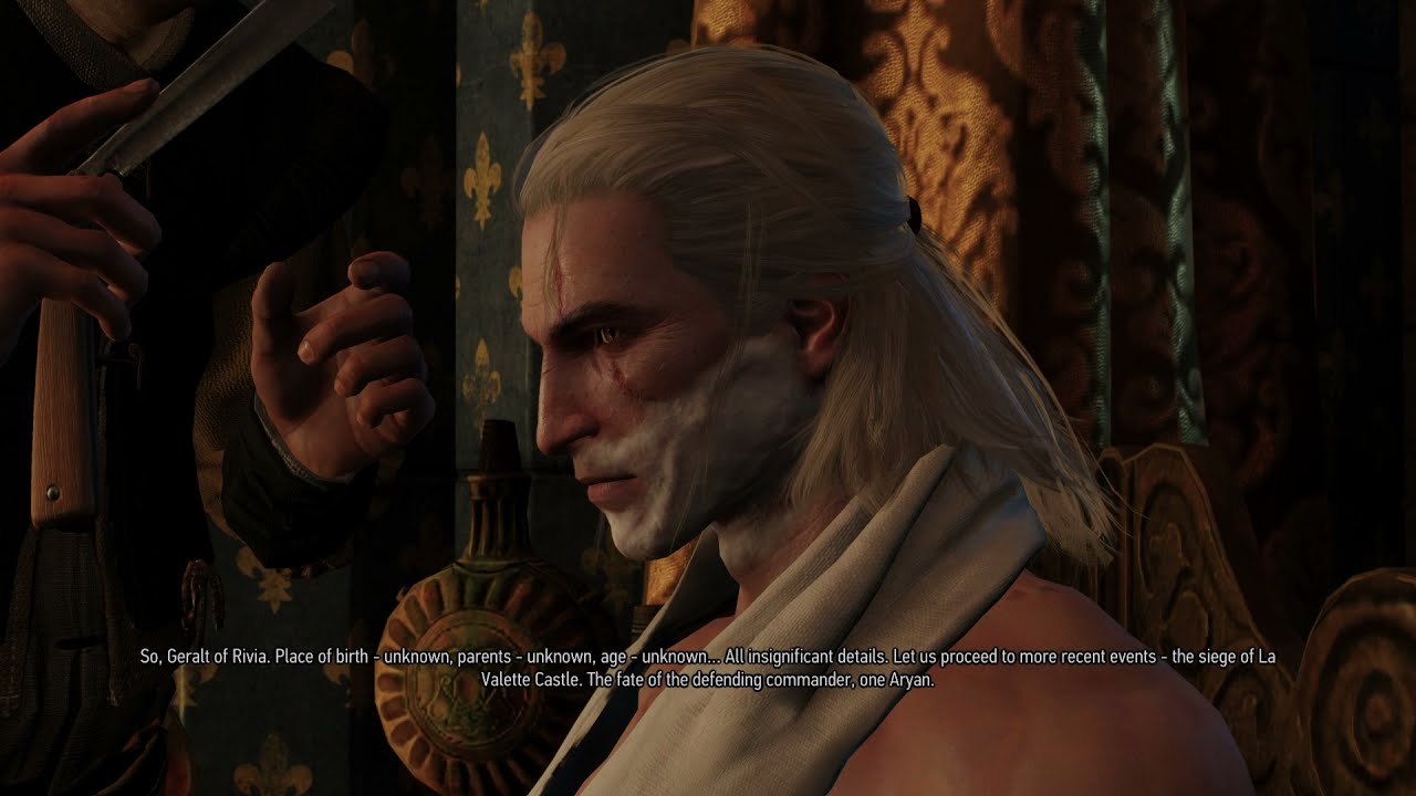 The Witcher 3 - Imperial Audience: Talk To Cledwyn and Morvan Voorhis (Witcher 2 Questions) Cutscene