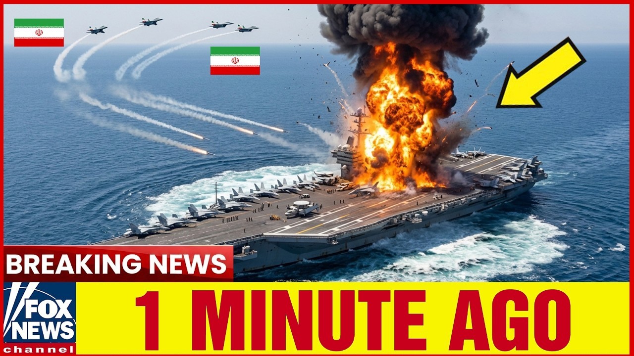 Iran Sends Five MiG-29s Toward a U.S  Aircraft Carrier — What Happened Next Shocked All | Iran vs US