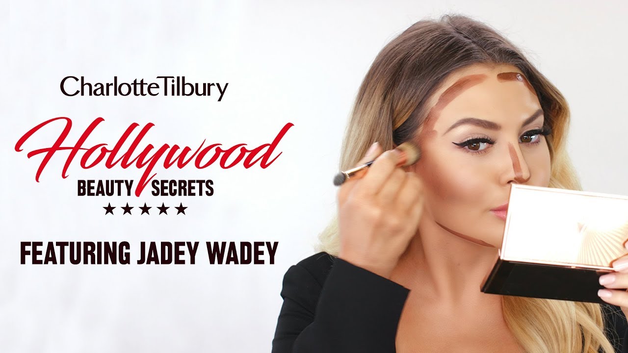 How to use the NEW! Hollywood Contour & Beauty Light Wands featuring Jadey Wadey | Charlotte Tilbury