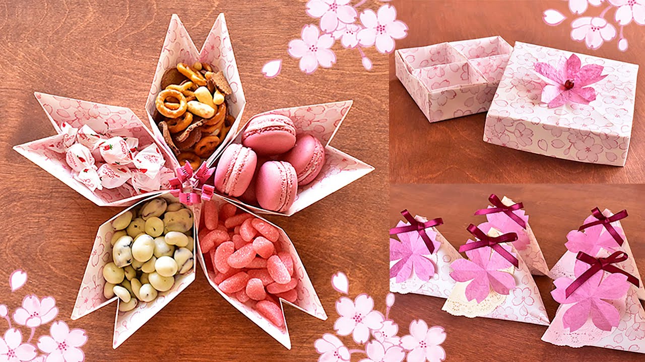 3 Adorable Sakura Paper Crafts 🌸 Elegant & Easy DIY Gift Ideas