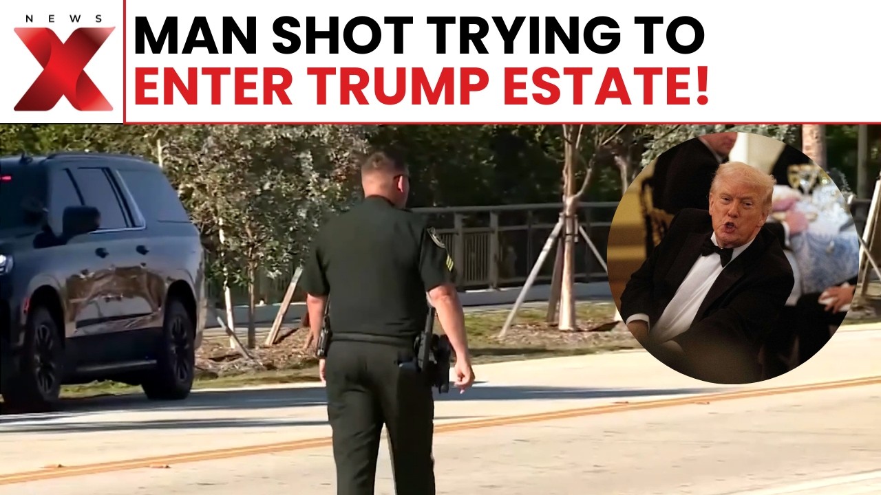 Secret Service Shot Man At Mar-a-lago! Shocking Footage Inside Trump’s Estate!