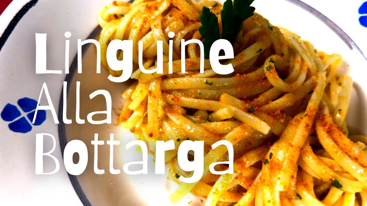 How to Cook Linguine & Bottarga | Elegant Pasta Dish