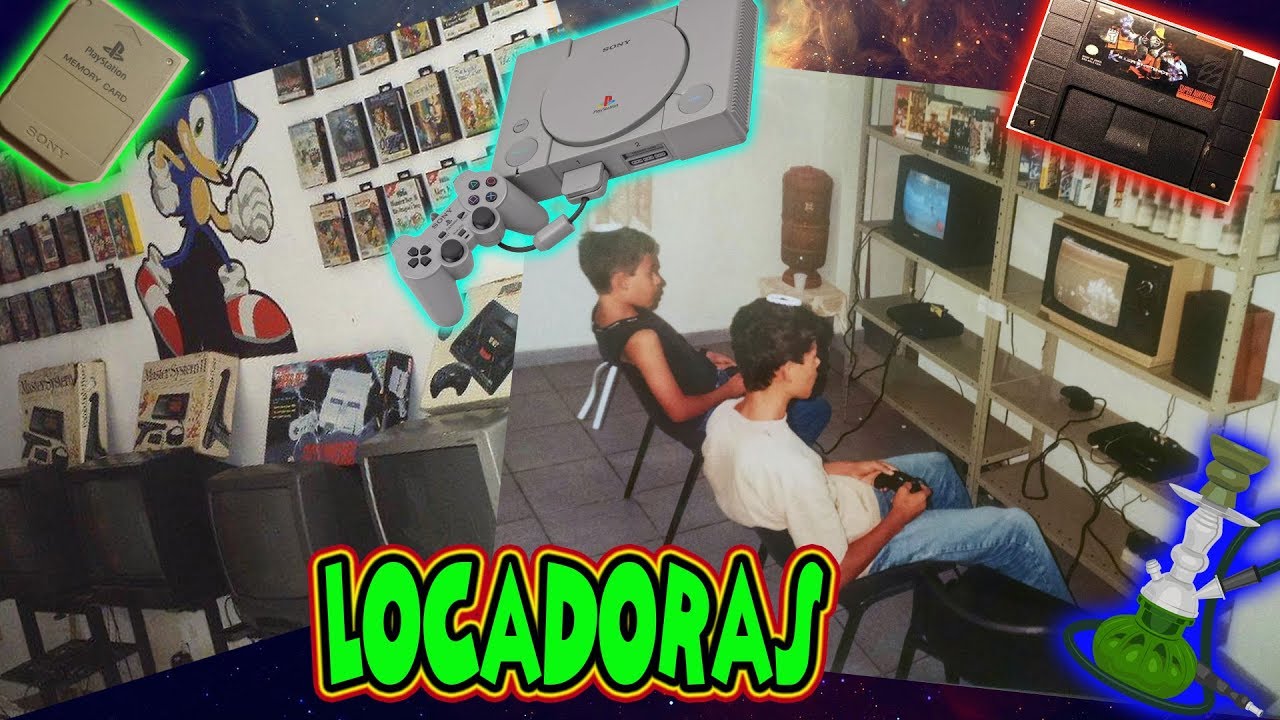 NOSTALGIA DAS LOCADORAS DE VIDEO GAMES