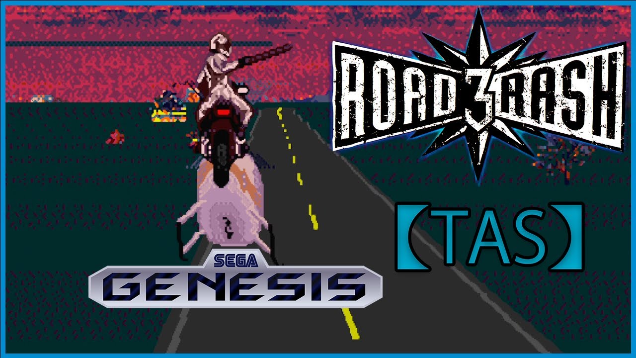 【TAS】⭐Road Rash 3⭐v1.04⭐(Wild Thing 2000)⭐ Level 5 (all 7 tracks).