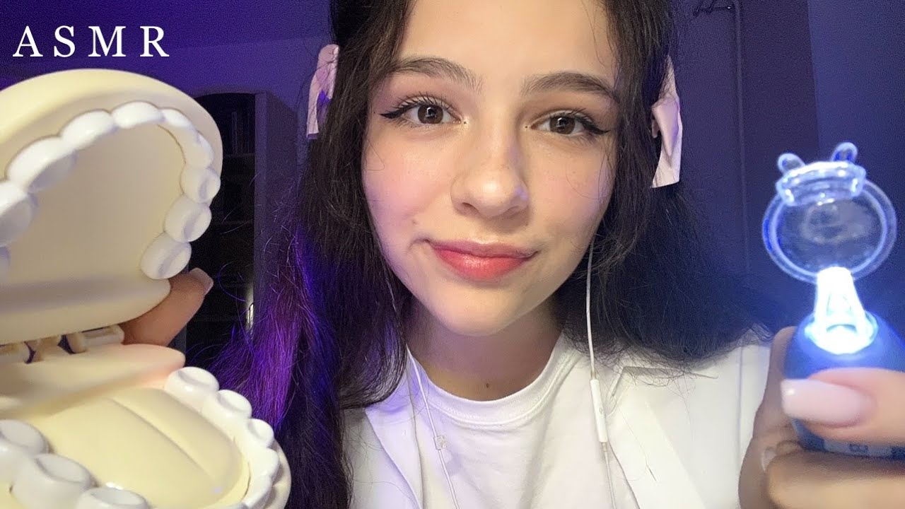АСМР СТОМАТОЛОГ *вылечу твой зубик* 🦷💗