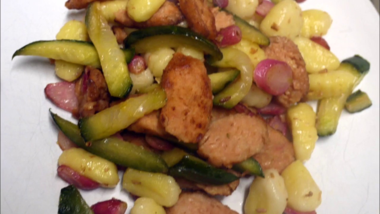 Stir Fry Gnocchi