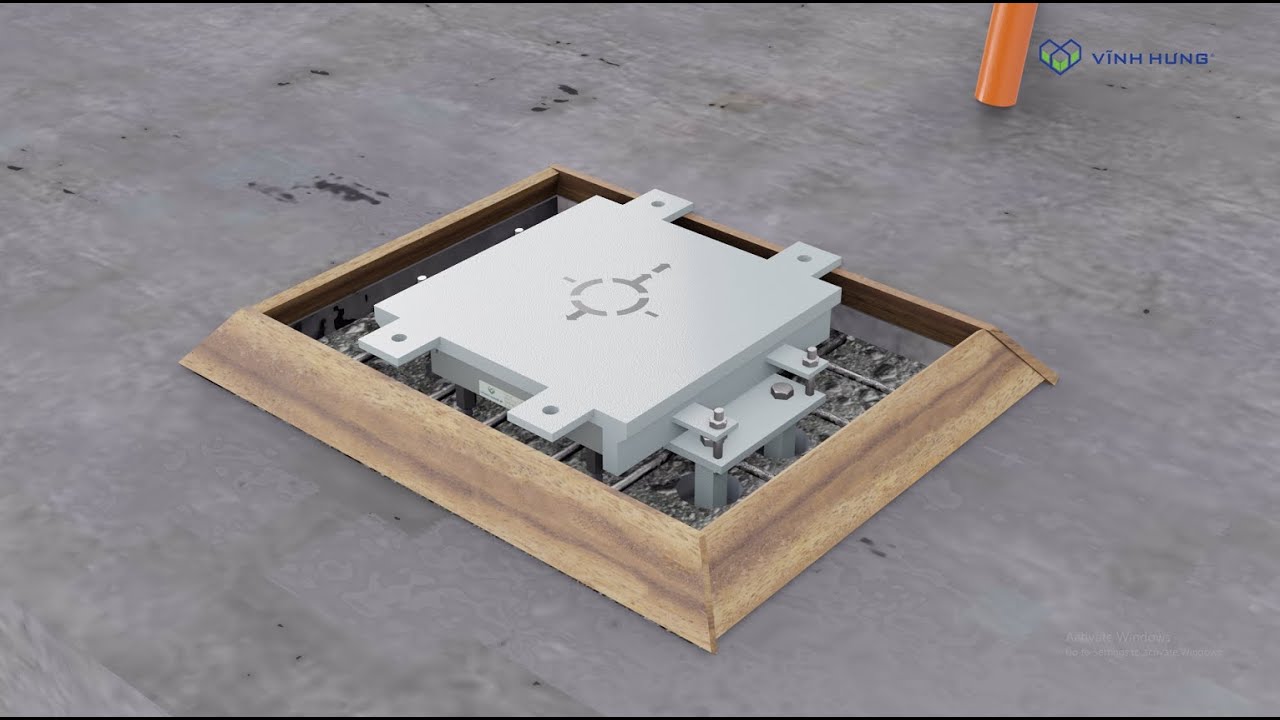 POT Bearing installation -VINH HUNG JSC