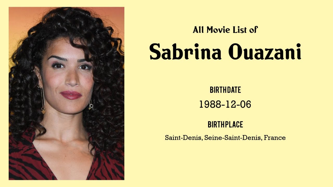 Sabrina Ouazani Movies list Sabrina Ouazani| Filmography of Sabrina Ouazani