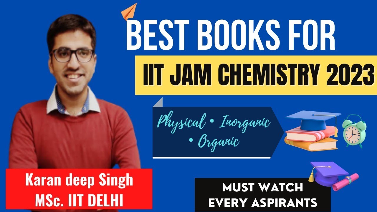 BEST BOOKS FOR IIT JAM 2023 CHEMISTRY