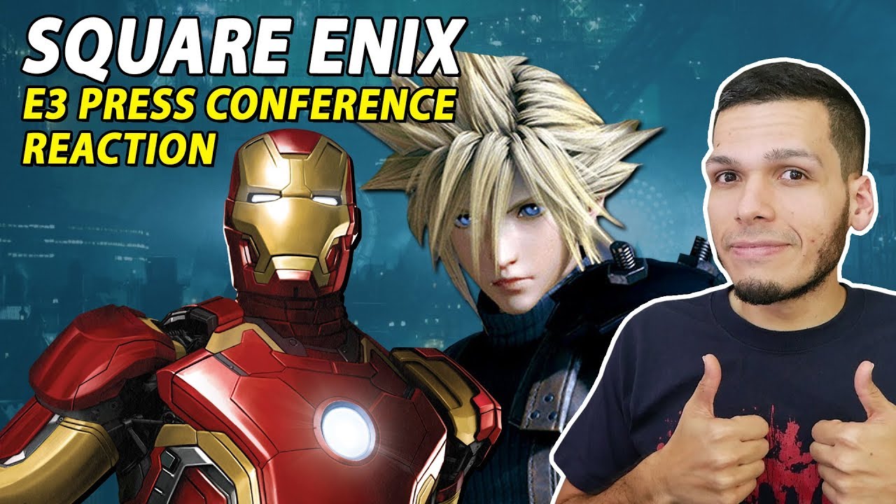 SQUARE ENIX E3 2019 Conference Reaction | Final Fantasy VII Remake, Marvel's Avengers & More!