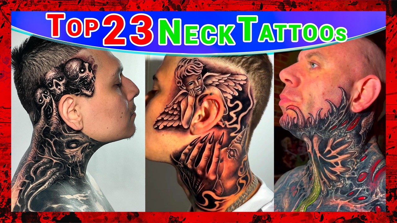 The Art of Neck Tattoos: Exploring the World of Neck Tattoos #necktattoo #necktattoos #tattooideas